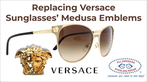 versace glasses parts|versace sunglass repair.